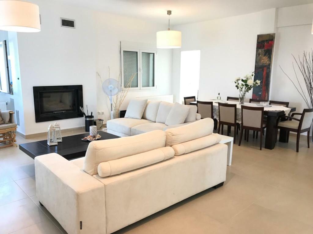 Villa Korais Luxury 3Br Apt With Sea View Thessaloníki Eksteriør bilde